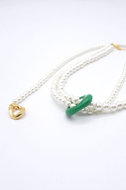 Cailin Faux Pearl Necklace